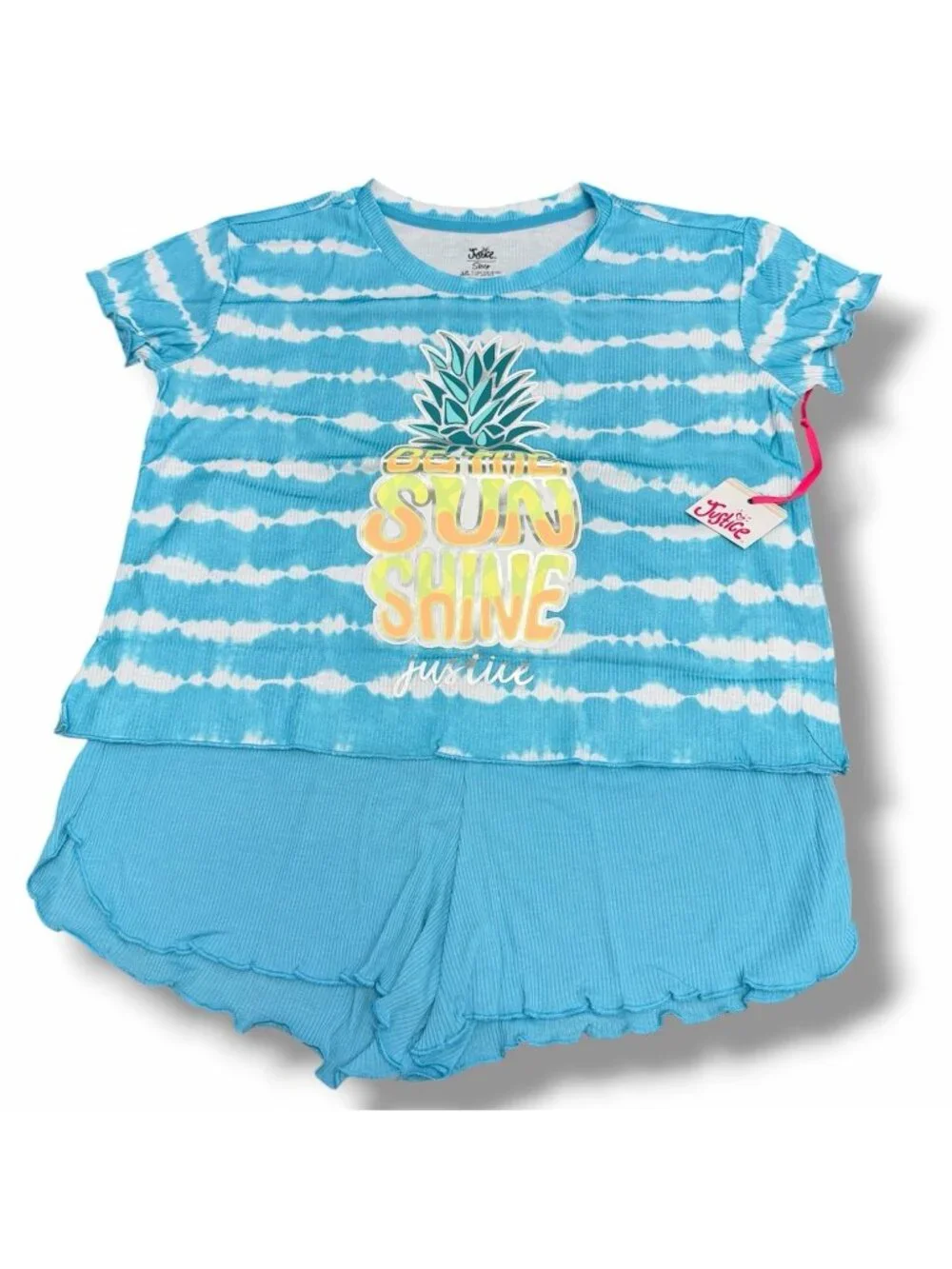 Justice Shorts Pajama Set 2 Piece LP